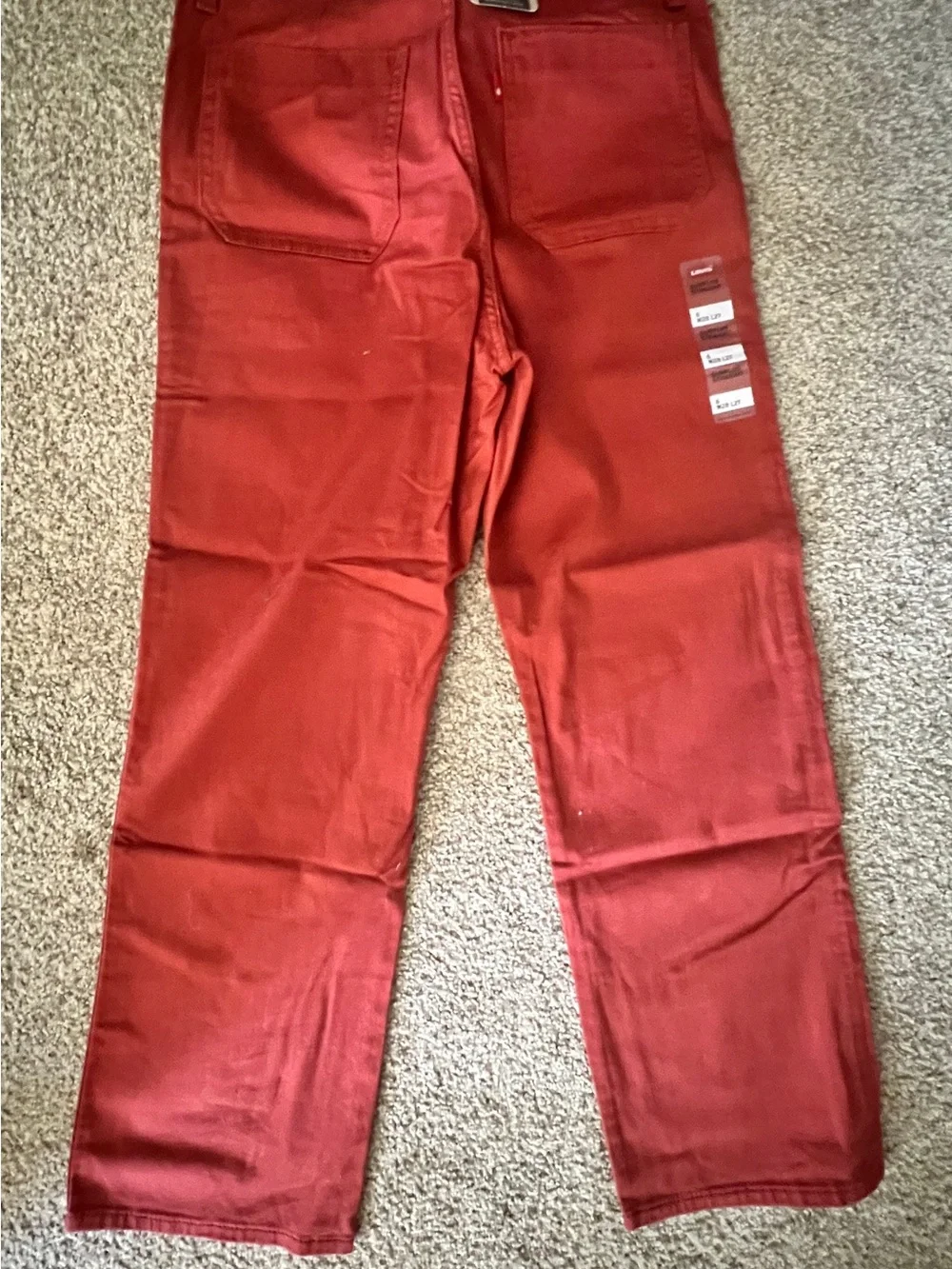Levi's Rust Wide Leg Jeans - Picture 2 of 5